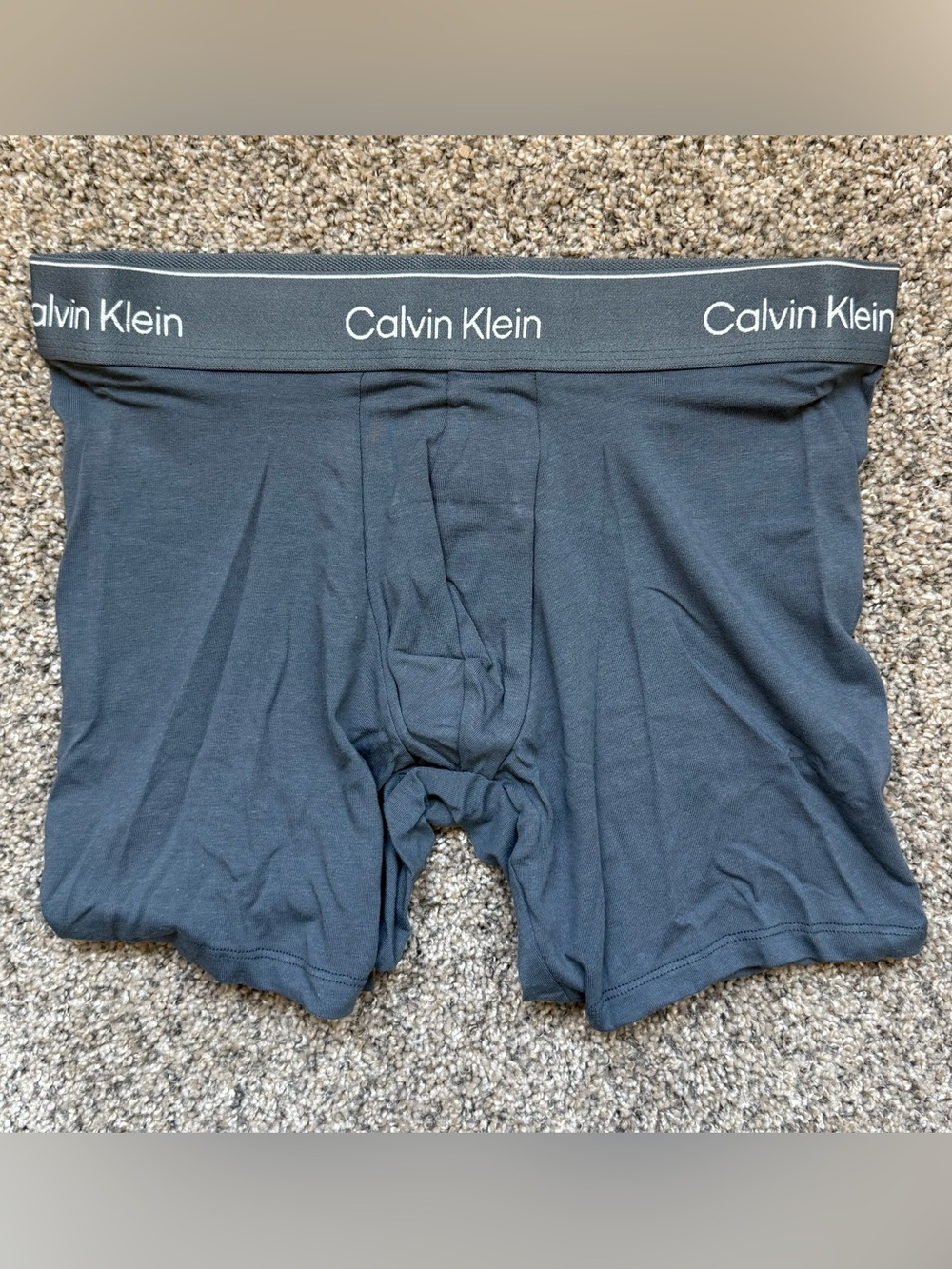 Calvin Klein Men's Dark Gray Boxer Briefs